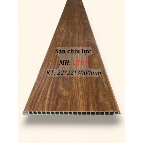 Sàn Nhựa Chịu Lực MH LT03 22*22*3000