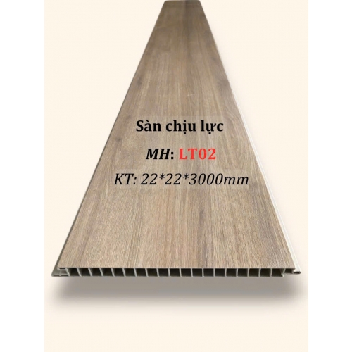 Sàn Nhựa Chịu Lực MH LT02 22*22*3000